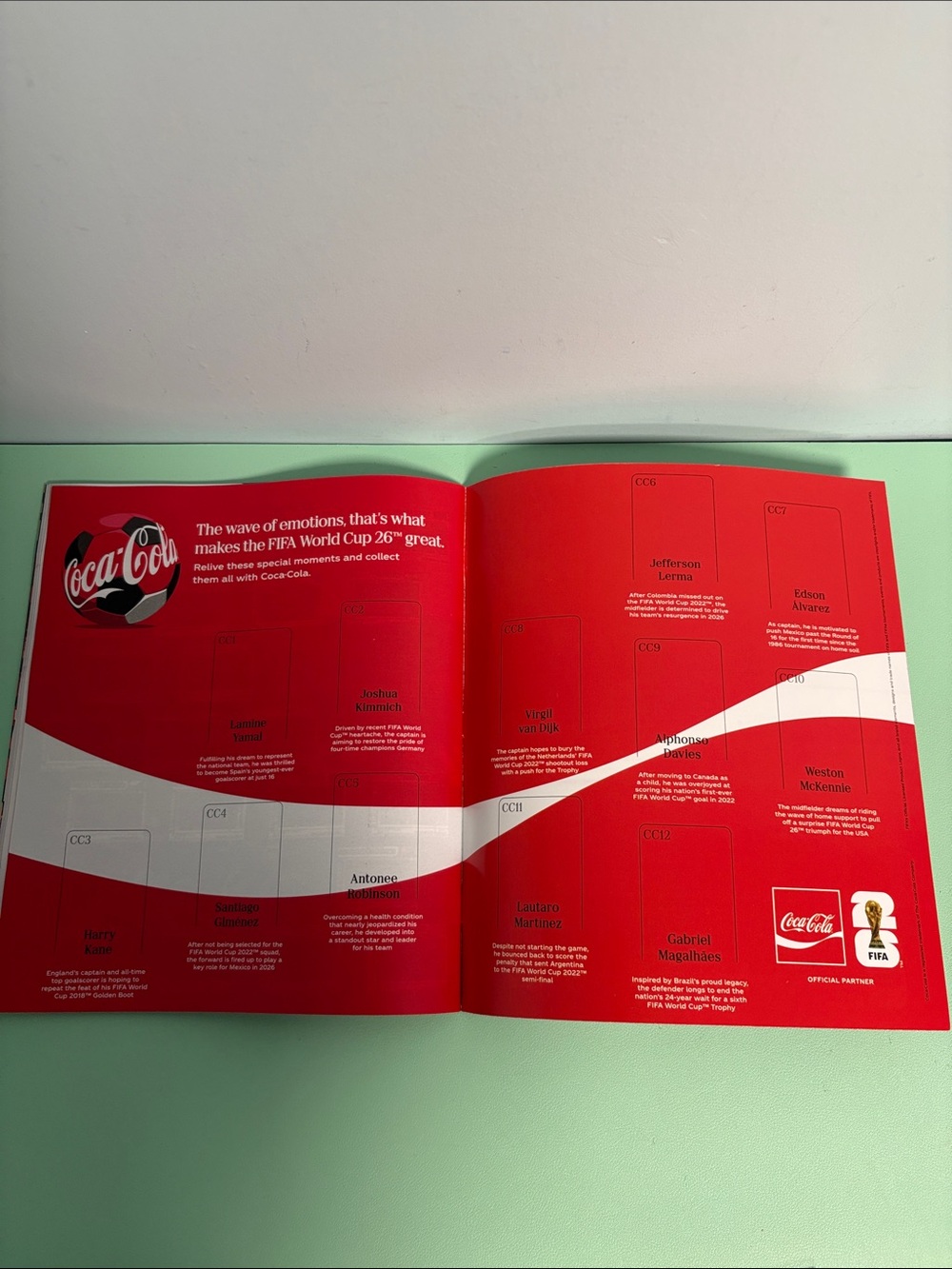 Panini Official Sticker Album Book FIFA Soccer World Cup 2026 Empty, Brand New - Picture 7 of 7